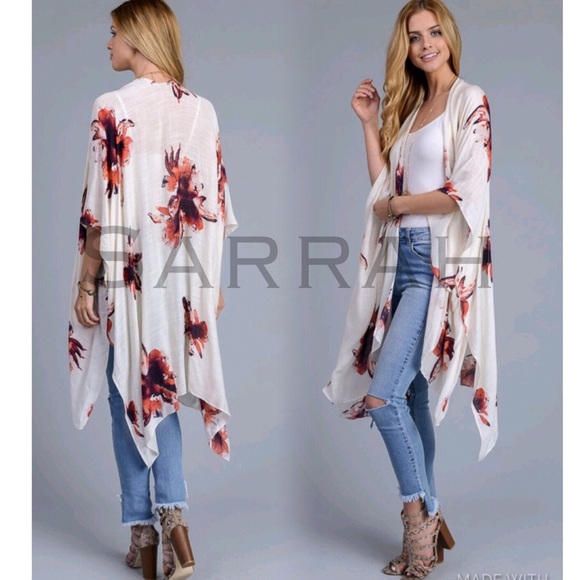 dina aziza Accessories - Restocked New Beautiful Boho Kimono Cardi